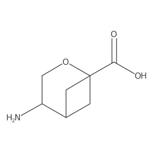 4-Amino-2-oxabicyclo[3.1.1]heptane-1-carboxylic acid Structure