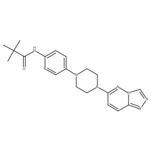 2,2-dimethyl-N-[5-(4-{[1,2,4]triazolo[4,3-b]pyridazin-6-yl}piperazin-1-yl)pyridin-2-yl]propanamide Structure