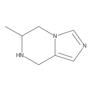 (S)-6-Methyl-5,6,7,8-tetrahydroimidazo[1,5-a]pyrazine Structure