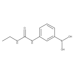 (3-(3-Ethylureido)phenyl)boronic acid Structure