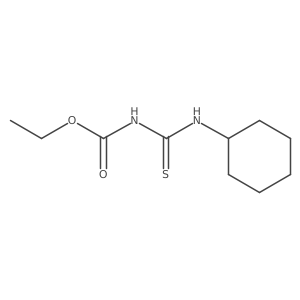 ethyl N-(cyclohexylcarbamothioyl)carbamate Structure