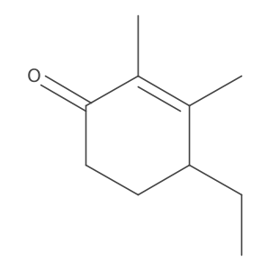 4-Ethyl-2,3-dimethyl-2-cyclohexen-1-one Structure