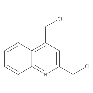2,4-Bis(chloromethyl)quinoline Structure