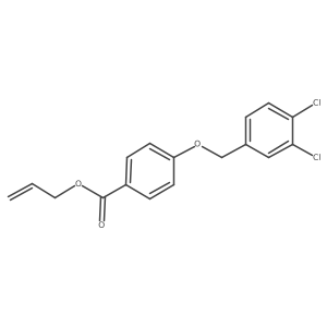 Allyl 4-[(3,4-dichlorobenzyl)oxy]benzoate结构式