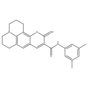 N-(3,5-dimethylphenyl)-4-imino-3-oxa-13-azatetracyclo[7.7.1.0^{2,7}.0^{13,17}]heptadeca-1,5,7,9(17)-tetraene-5-carboxamide结构式