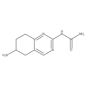 (6-Amino-5,6,7,8-tetrahydroquinazolin-2-yl)urea Structure