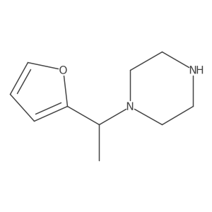 1-[1-(Furan-2-yl)ethyl]piperazine Structure