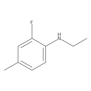 N-ethyl-2-fluoro-4-methylaniline Structure