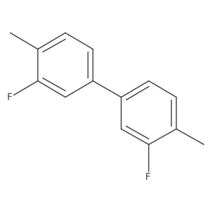 2-Fluoro-4-(3-fluoro-4-methylphenyl)-1-methylbenzene结构式