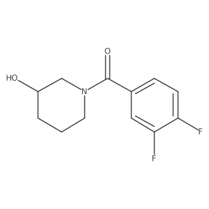 1-(3,4-Difluorobenzoyl)piperidin-3-ol Structure