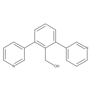 (2,6-Di(pyridin-3-yl)phenyl)methanol结构式