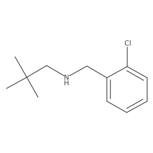[(2-Chlorophenyl)methyl](2,2-dimethylpropyl)amine Structure