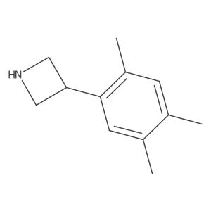 3-(2,4,5-Trimethylphenyl)azetidine Structure