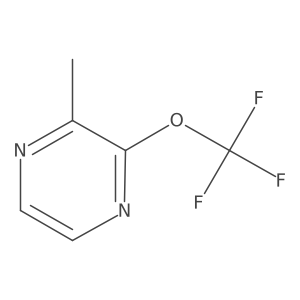 2-Methyl-3-(trifluoromethoxy)pyrazine Structure