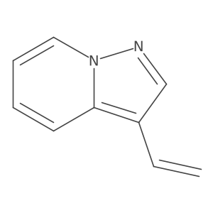 3-Vinylpyrazolo[1,5-a]pyridine结构式