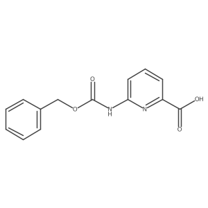 6-{[(Benzyloxy)carbonyl]amino}pyridine-2-carboxylicacid结构式