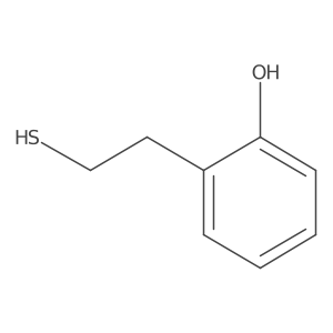 2-(2-Mercaptoethyl)phenol结构式