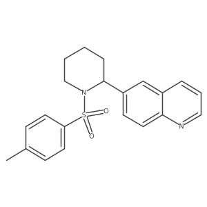 6-(1-Tosylpiperidin-2-yl)quinoline结构式