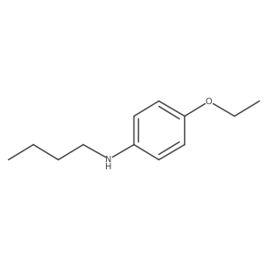 N-Butyl-4-ethoxyaniline Structure