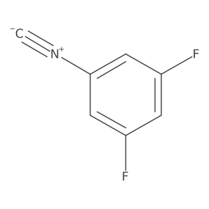 1,3-Difluoro-5-isocyanobenzene Structure