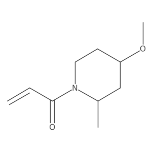 1-(4-Methoxy-2-methylpiperidin-1-yl)prop-2-en-1-one结构式