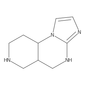 2,5,7,11-Tetraazatricyclo[7.4.0.0,2,6]trideca-3,5-diene结构式