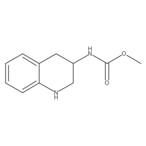 (1,2,3,4-tetrahydro-quinolin-3(R,S)-yl)-carbamic acid methyl ester Structure