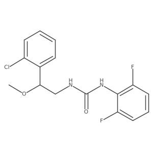 1-(2-(2-Chlorophenyl)-2-methoxyethyl)-3-(2,6-difluorophenyl)urea Structure