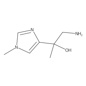 1-Amino-2-(1-methyl-1h-imidazol-4-yl)propan-2-ol Structure