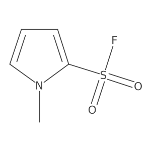 1-methyl-1H-pyrrole-2-sulfonyl fluoride结构式