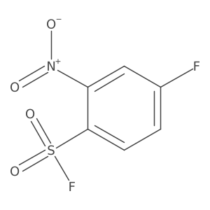 4-Fluoro-2-nitrobenzene-1-sulfonyl fluoride Structure