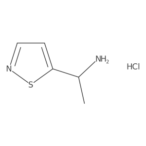 1-(1,2-Thiazol-5-yl)ethan-1-amine hydrochloride Structure