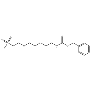 benzyl N-(2-{2-[2-(fluorosulfonyl)ethoxy]ethoxy}ethyl)carbamate Structure