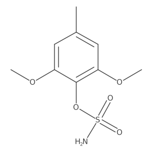 2,6-Dimethoxy-4-methylphenyl sulfamate结构式