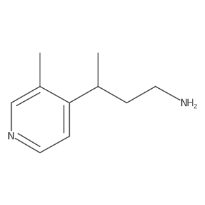 3-(3-Methylpyridin-4-yl)butan-1-amine Structure