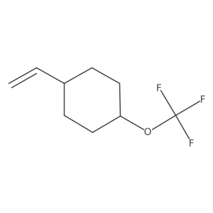 1-Ethenyl-4-(trifluoromethoxy)cyclohexane Structure