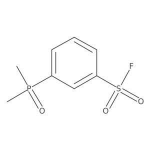 3-Dimethylphosphorylbenzenesulfonyl fluoride Structure