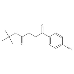Tert-butyl 4-(4-aminophenyl)-4-oxobutanoate Structure