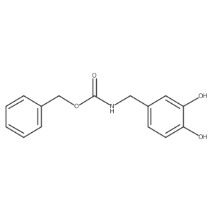 benzyl N-[(3,4-dihydroxyphenyl)methyl]carbamate结构式
