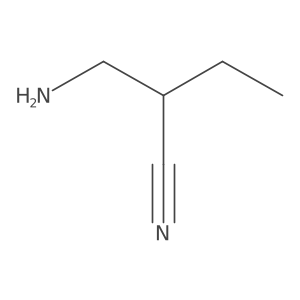 2-(Aminomethyl)butanenitrile Structure