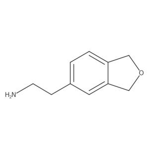 2-(1,3-Dihydro-2-benzofuran-5-yl)ethan-1-amine结构式