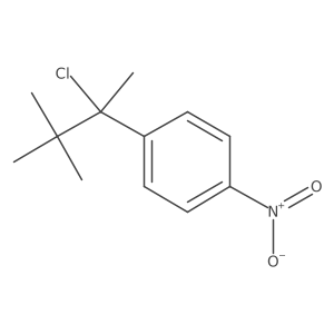 1-(1-Chloro-1,2,2-trimethylpropyl)-4-nitrobenzene Structure