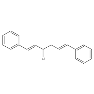 (3-Chlorohexa-1,5-diene-1,6-diyl)dibenzene结构式