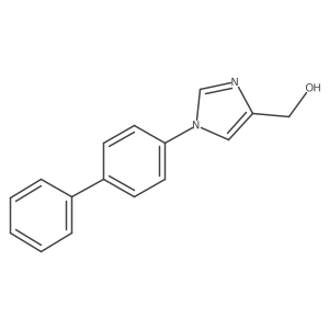 1-[1,1'-Biphenyl]-4-yl-1H-imidazole-4-methanol Structure