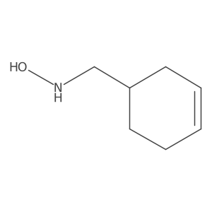 N-[(cyclohex-3-en-1-yl)methyl]hydroxylamine结构式