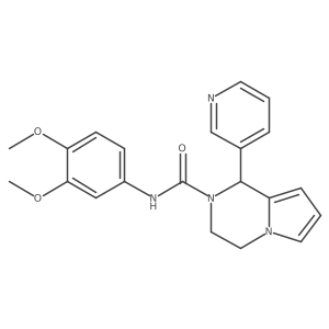 N-(3,4-dimethoxyphenyl)-1-(pyridin-3-yl)-3,4-dihydropyrrolo[1,2-a]pyrazine-2(1H)-carboxamide Structure