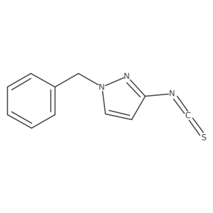 1-Benzyl-3-isothiocyanatopyrazole Structure