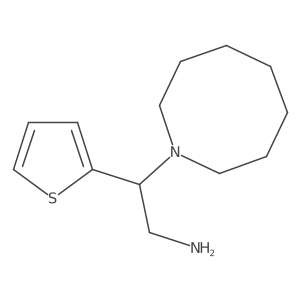 Hexahydro-I(2)-2-thienyl-1(2H)-azocineethanamine结构式