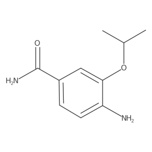 4-Amino-3-(propan-2-yloxy)benzamide结构式
