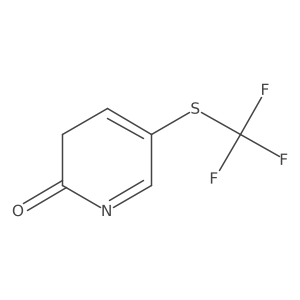 5-Trifluoromethylsulfanyl-3hpyridin-2-one Structure